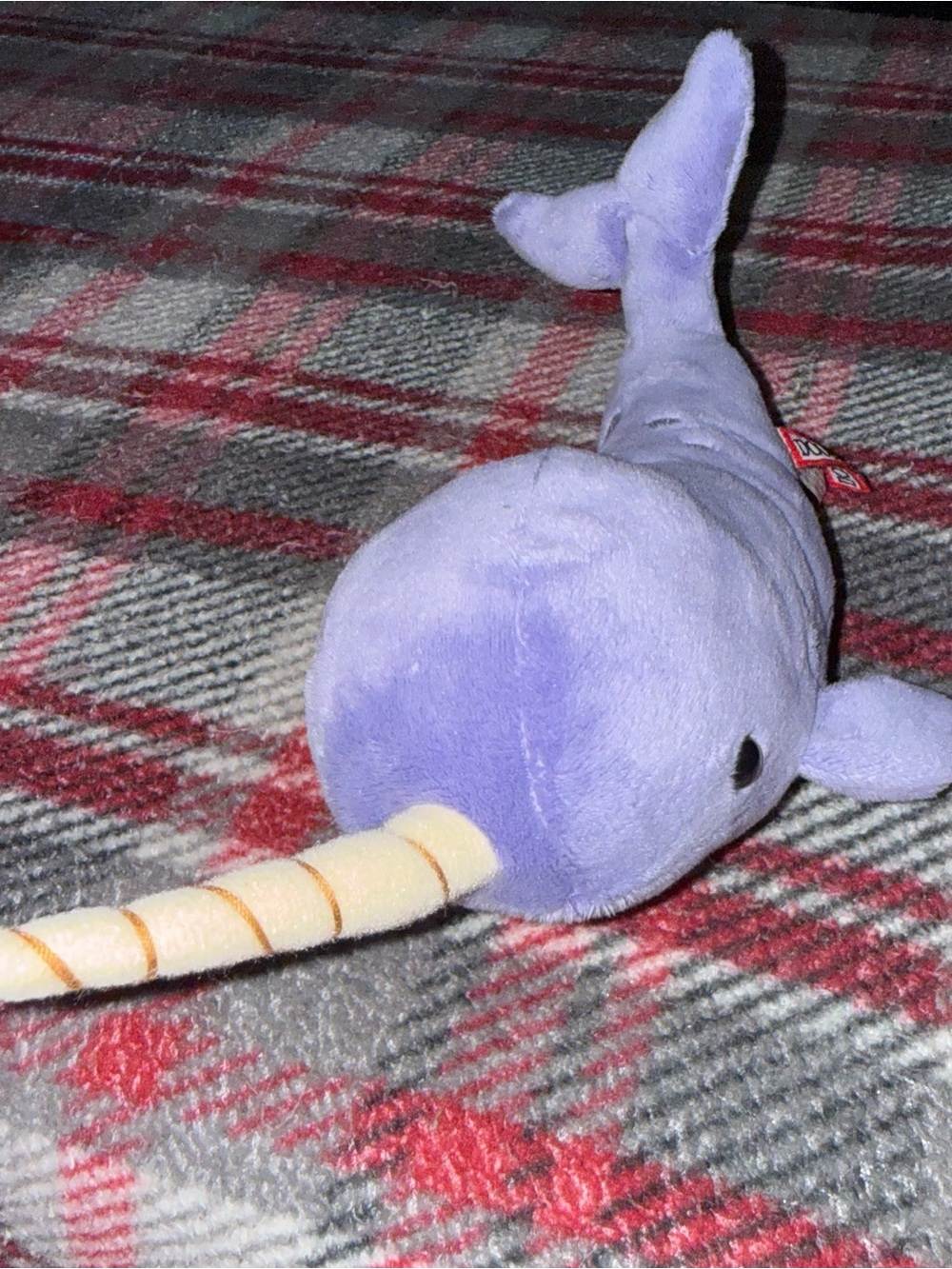 Douglas Cuddle Toys Narwhal Whale Stuffed Animal Soft Plush 2019 - Picture 7 of 7